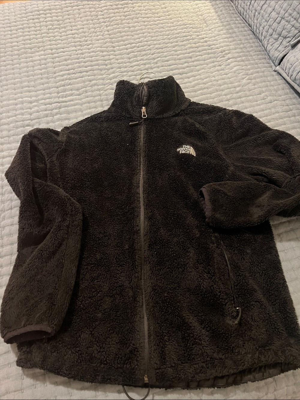 The North Face Black Sherpa Fleece Full-Zip Jacket